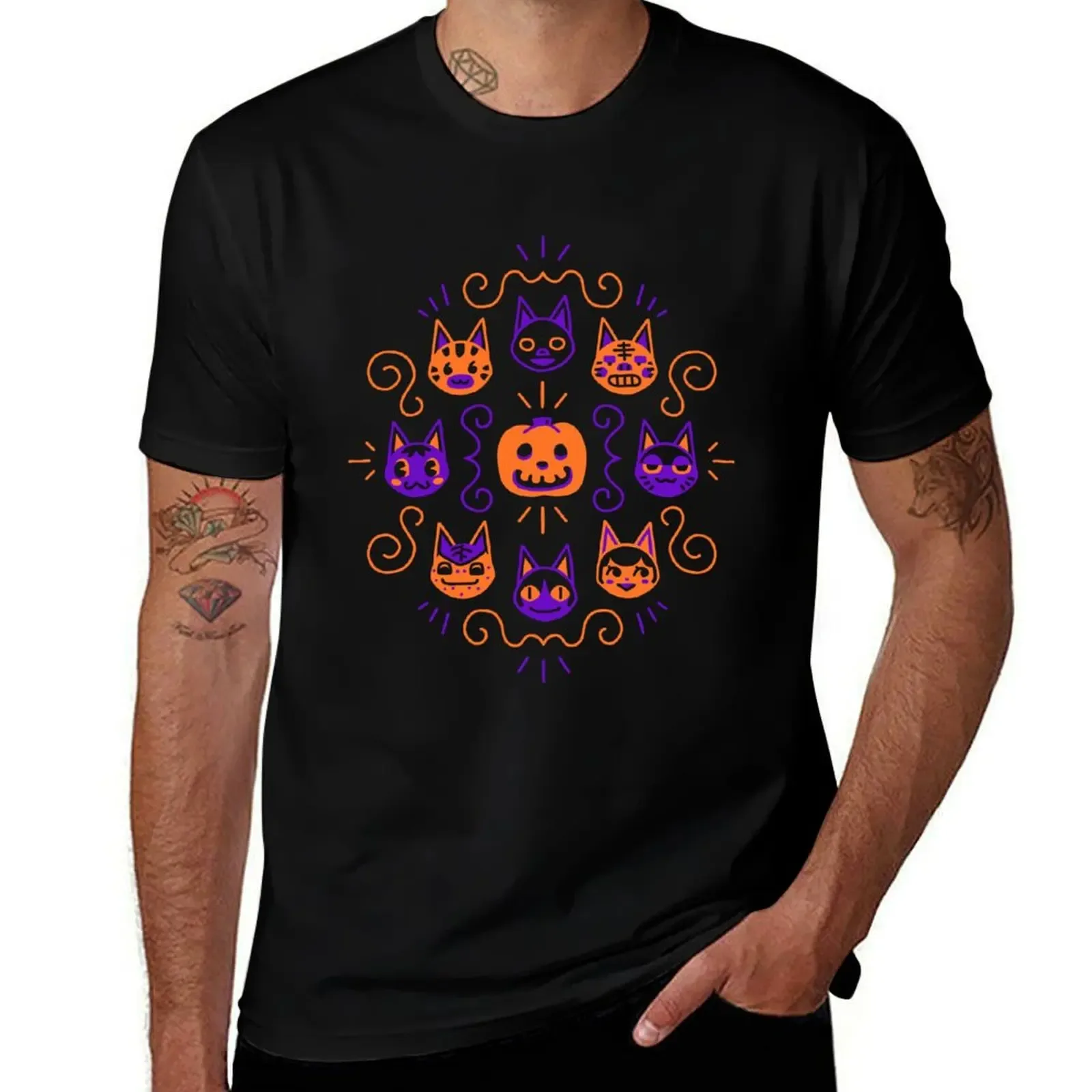 Kitty Crossing T-Shirt Plus Size Non-Shrink T-Shirt - Aliexpress - FashionsVida