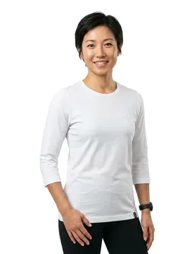 T-shirt à Manches 3/4 Crossover 20191 White 4XL