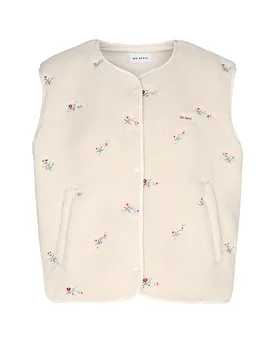 Oh April Gilet MAGNOLIA crema M - OH APRIL - FashionsVida