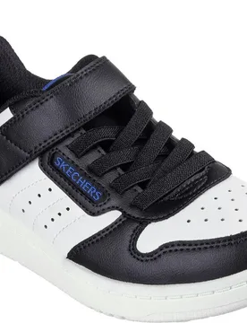 Kids Unisex Boys / Girls Quick Street Trainers Junior Shoes 405638l - Black - Size Uk 11 Kids - Skechers - FashionsVida