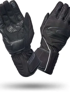 Guanti Moto Invernali Touring 2 Dry Tecno Nero taglia S - Spyke - FashionsVida