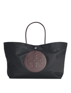 Borsa grande in poliammide nera