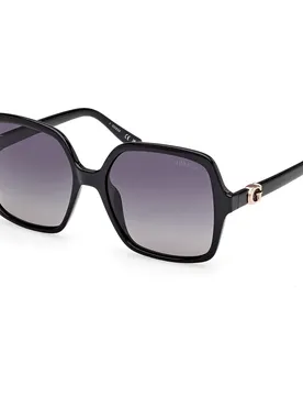 Occhiali Da Sole Polarizzati Da Donna Gu00190 Shiny Black / Smoke Polarized One Size