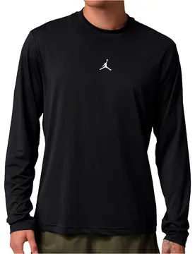 Dri-fit jordan sport essential camiseta manga larga hombre Negro (XS) - Nike - FashionsVida