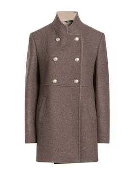 Mantel Damen Maulwurfsgrau 36,38,42 Damen - SOPI - FashionsVida
