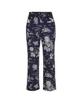 POLO Loungewear Hose dunkelblau L herren