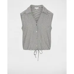 Camisa de mujer con estampado de rayas