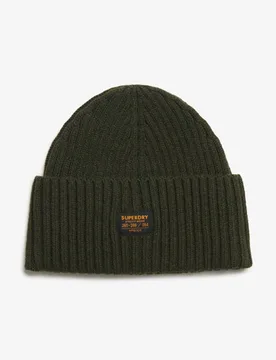 Superdry Damen Workwear Strickmütze Grün - Größe: 1Größe - 29.99 - FashionsVida