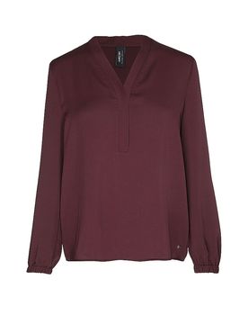 Marc Cain Bluse rojo oscuro 40