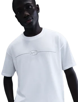 M90 Herren T-Shirts - Weiß - Größe S - Baumwoll-Jersey White S - Nike - FashionsVida