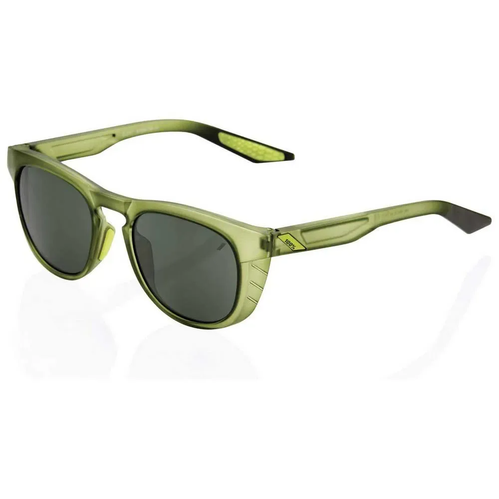 Occhiali Da Sole Slent Olive Slate - 100percent - FashionsVida