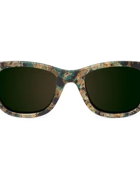 Lunettes De Soleil Rebel Green One Size - Skull Rider - FashionsVida