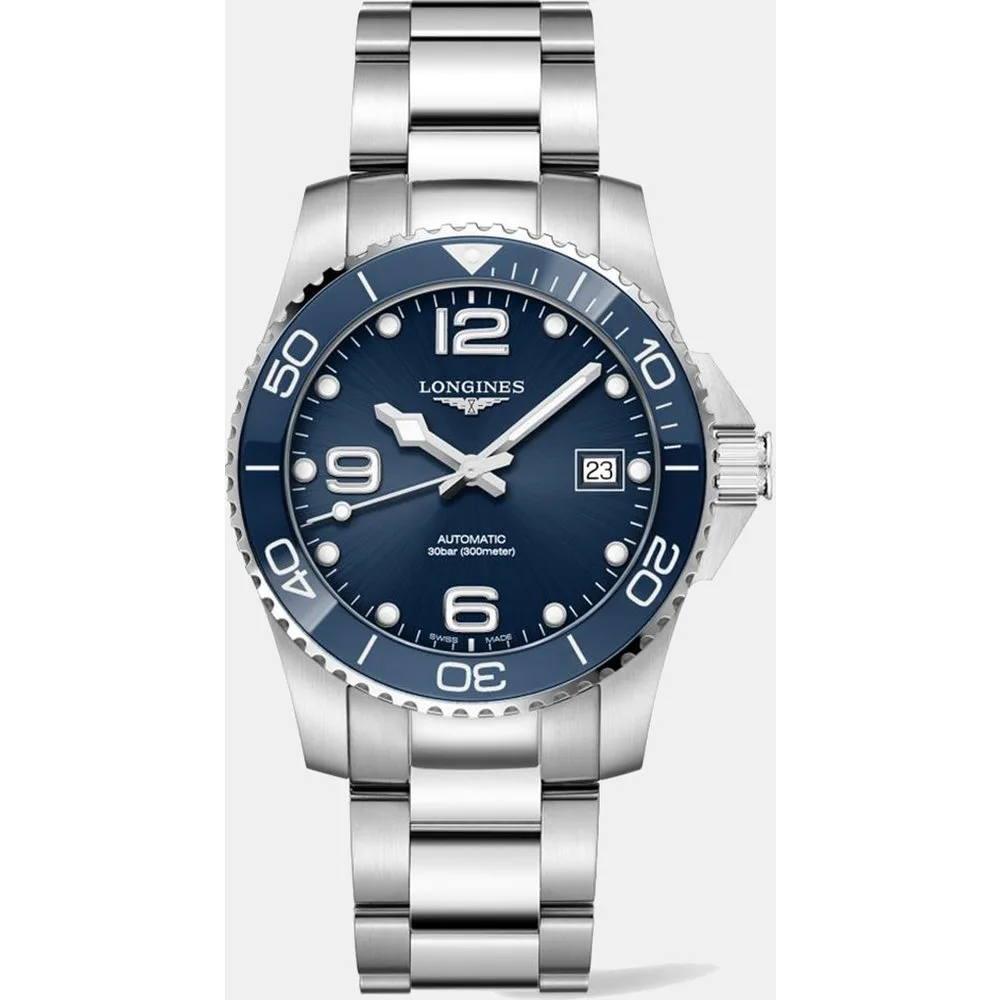 Reloj de mujer HydroConquest L37804966 automático de acero - Longines - FashionsVida