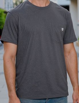 T-shirt in cotone - antracite