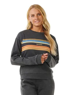 Sweat-shirt High Tide Surf Washed Black XS