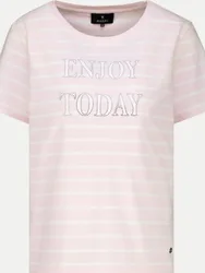 Monari T-Shirt Enjoy Today Rosa 40