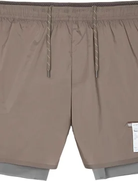 Short de running - TechSilk 8" Shorts Falcon - Taille M - Marron - Satisfy - FashionsVida