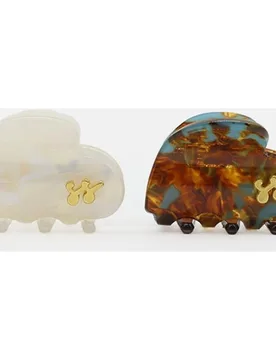 Pack 2 pinzas carey corazón - Pressume - FashionsVida