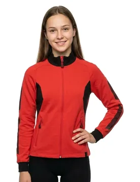 Sweat-shirt à Zip Accelerate 18494 Traffic Red / Black L - MASCOT - FashionsVida