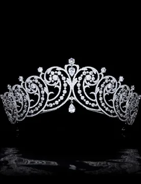 Vintage Elegant Palace Style Crown Charming Sparkle Jewelry Women Stereo Tiara Dress Decoration Wedding Holiday Gift H-70 - Aliexpress - FashionsVida