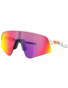 Lunettes de soleil - Sutro Lite Sweep Matte White Prizm Road - Blanc - Oakley - FashionsVida