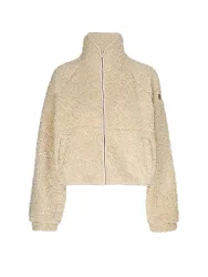 Chaqueta polar para mujer Blurry Cloud crema S