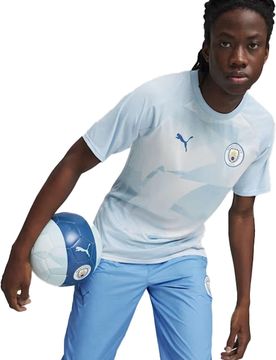 Manchester city 23/24 prematch camiseta de fútbol oficiales (S)