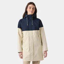Women's Koster Raincoat White M - Cream White - Female
