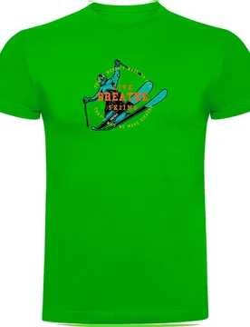 T-shirt à Manches Courtes Breathe Green L - Kruskis - FashionsVida
