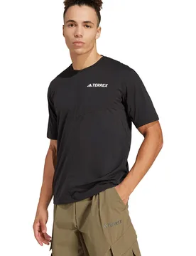 Terrex multi climacool camiseta montaña manga corta hombre Negro (L) - Adidas - FashionsVida