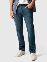 Kurow Relaxed Fit Italian Denim Jeans Mid Blue male