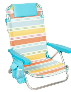Sedia Da Spiaggia 6220 5 Positioncs 55x8x75 Cm