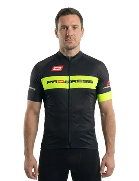 Maillot à Manches Courtes Team - Progress - FashionsVida