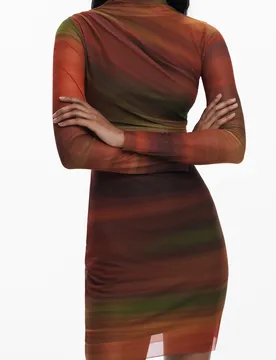 Damen KLEID Orange 25WWVK21_AR7017