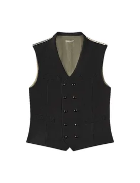 Gilet traditionnel EGON noir 52 - Gottseidank - FashionsVida