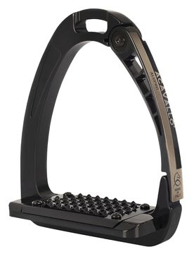 Steigbügel Arena AluPro, total black 12cm