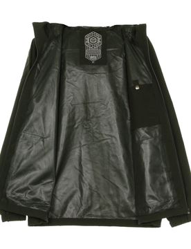Giacca a Vento Uomo Full Zip Light Black