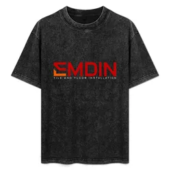 THE EMDIN GROUP Black Version T-Shirt Essential Solid Color T-Shirt