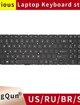 New US Laptop Backlit Keyboard For TOSHIBA Satellite Radius P50W P55W-B P55W-C L50-B L50-C L50D-B L55-B L55C S50-B AEBLYU01010 - Aliexpress - FashionsVida