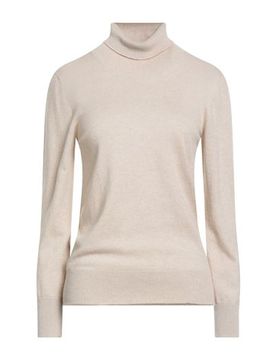 Rollkragenpullover Damen Beige 40 Damen