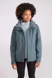 Women's Thunderstorm 3 in 1 Jacket Waterproof Outer in Light Khaki Size: 6 - Light Khaki - Size: 6