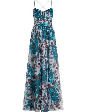 Kleid Lang ohne Arm female