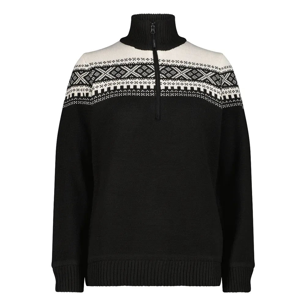 Pull à Demi-zip 7h86506 Black XS - CMP - FashionsVida