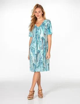 Mitjans - Vestido con manga corta - Mitjans - FashionsVida