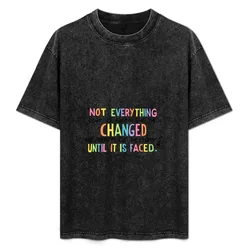 Baldwin Quote T-Shirt Basic Daily Outfit Short Sleeve Tee