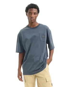 T-shirt à Manches Courtes Lb Smooth Dusty Navy 2XL