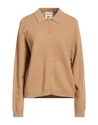 Strickjacke Damen Kamel L Damen