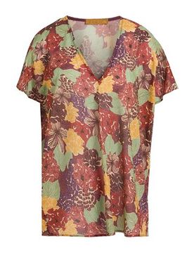 T-shirts Damen Ziegelrot 34 Damen