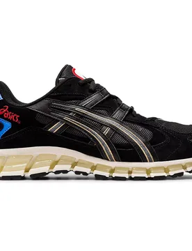 Gel-Kayano 5 Mens Black Trainers - Size Uk 6.5 - Asics - FashionsVida