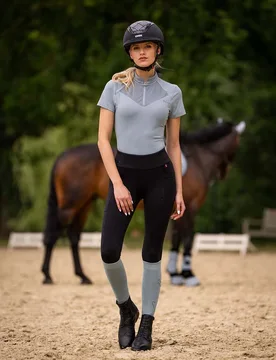 Damen Trainingsshirt CAVALBRITNY soft aqua 36 - Cavallo - FashionsVida